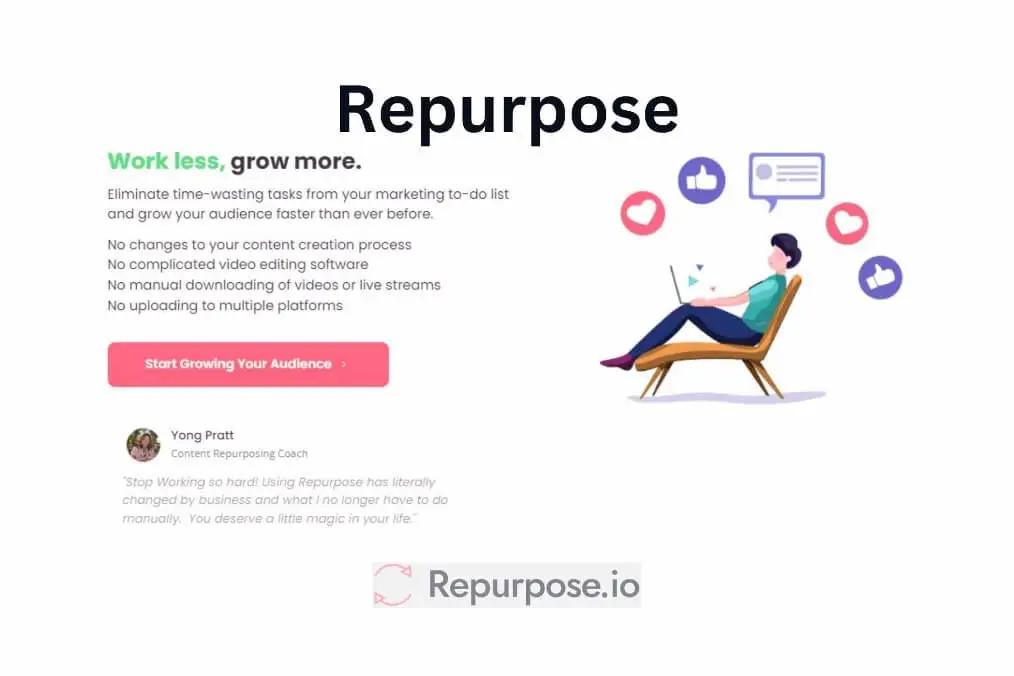 Repurpose Work Less template