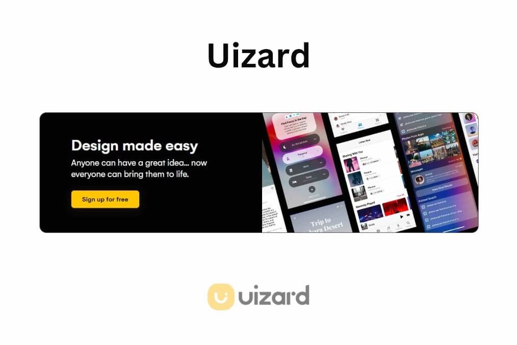 Uizard Design Easy template