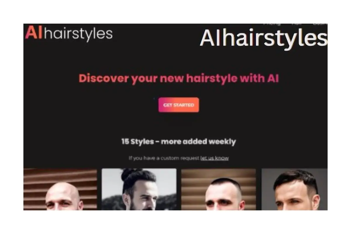 AIhairstyles Interface template